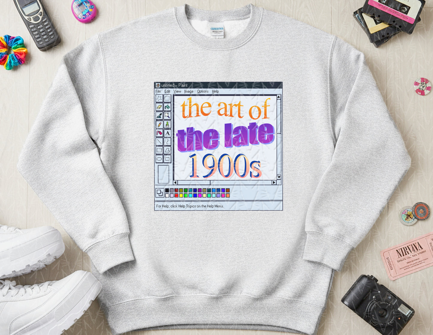The Art of the Late 1900s Sweatshirt