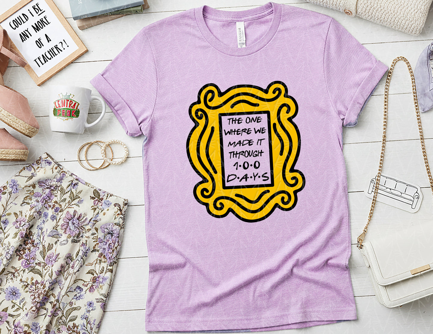 The One with 100 Days Shirt