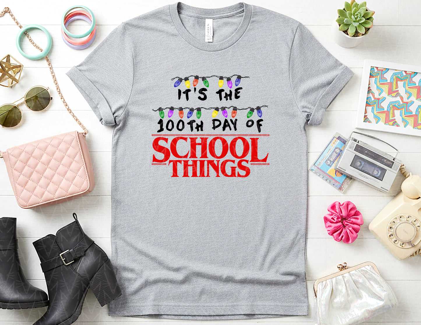 100 Days of Strange School Things Shirt