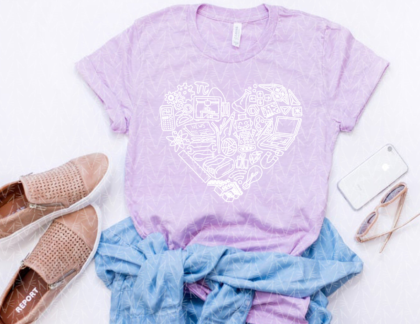 STEAMing with Love Shirt (Spring Color Combo)