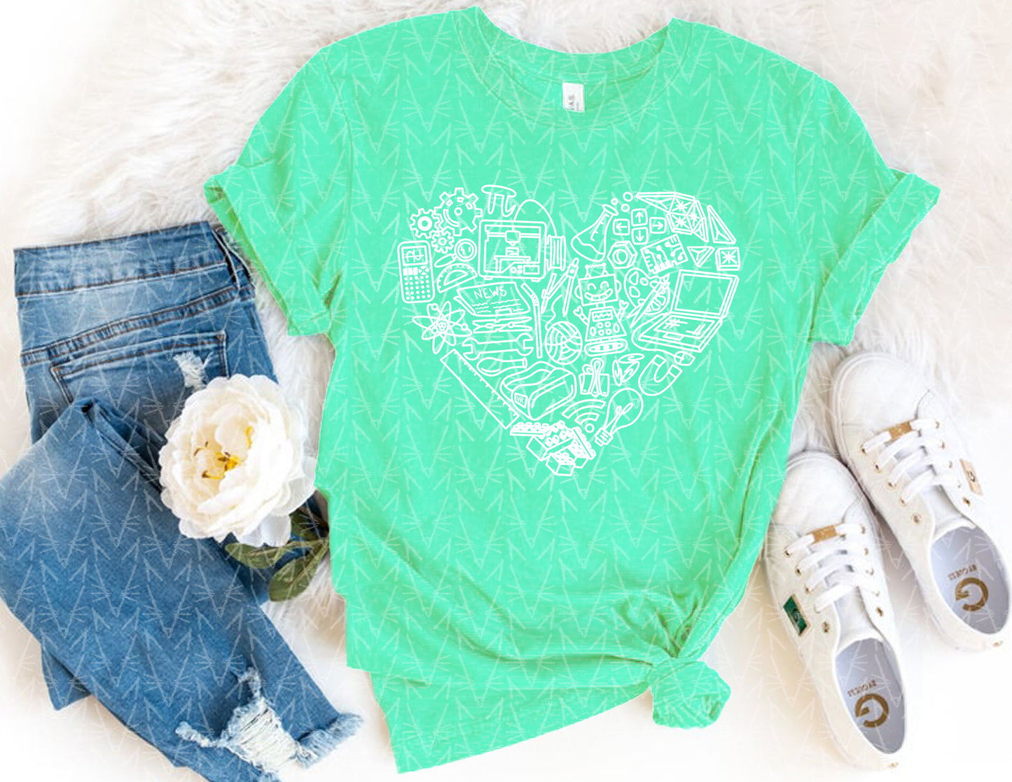 STEAMing with Love Shirt (Spring Color Combo)