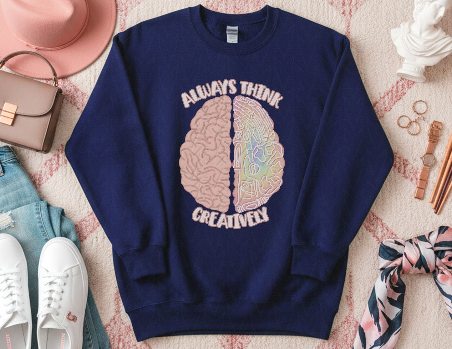 Always Think Creatively Sweatshirt