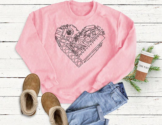 heART Supplies Sweatshirt