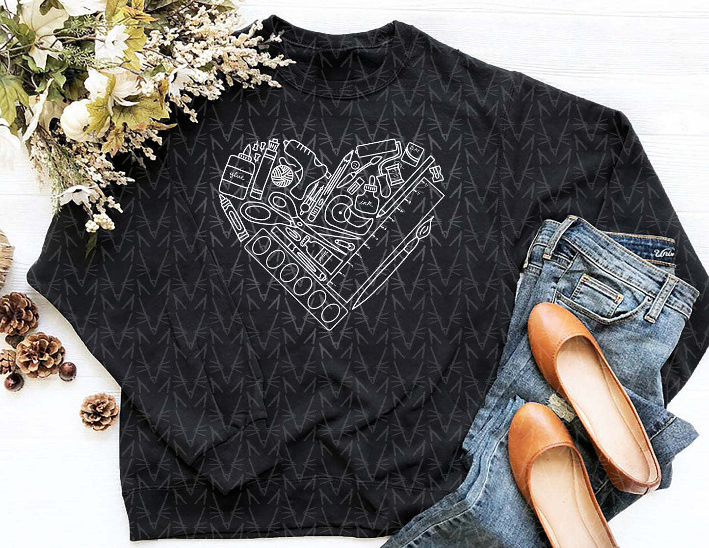 heART Supplies Sweatshirt