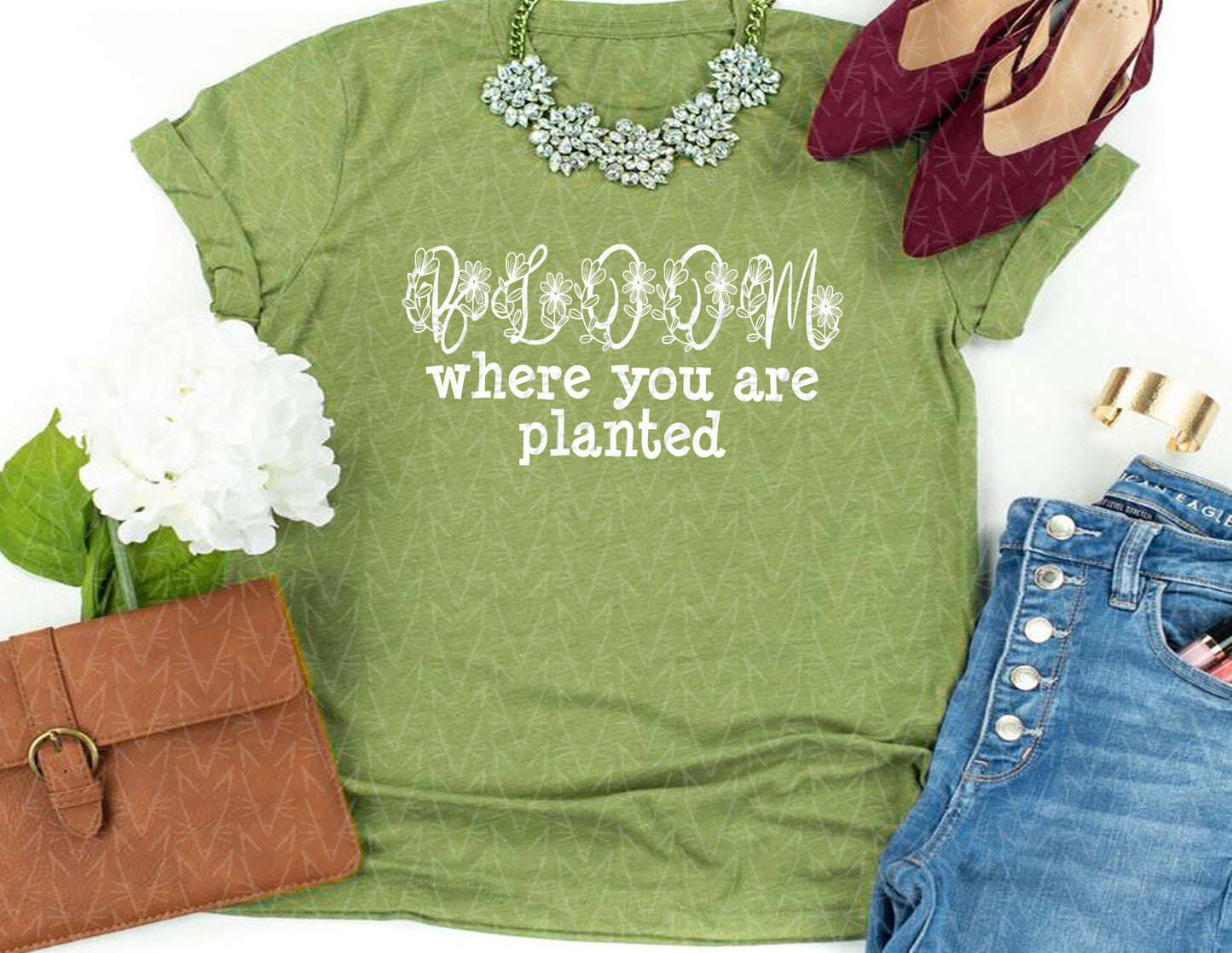 Bloom Where You're Planted Shirt