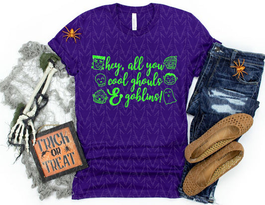 Cool Ghouls & Goblins Shirt