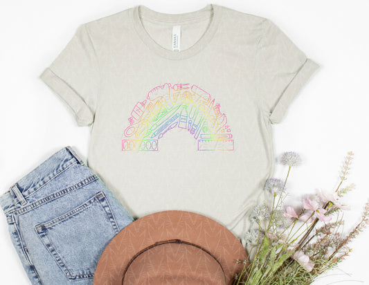 Create Your Own Rainbow Shirt