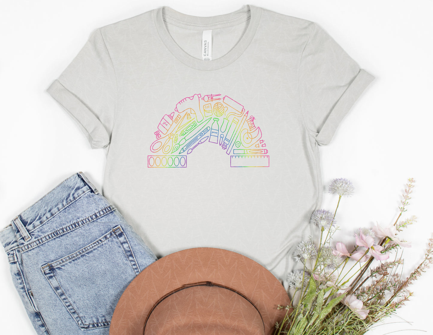 Create Your Own Rainbow Shirt (Full Color Graphic)