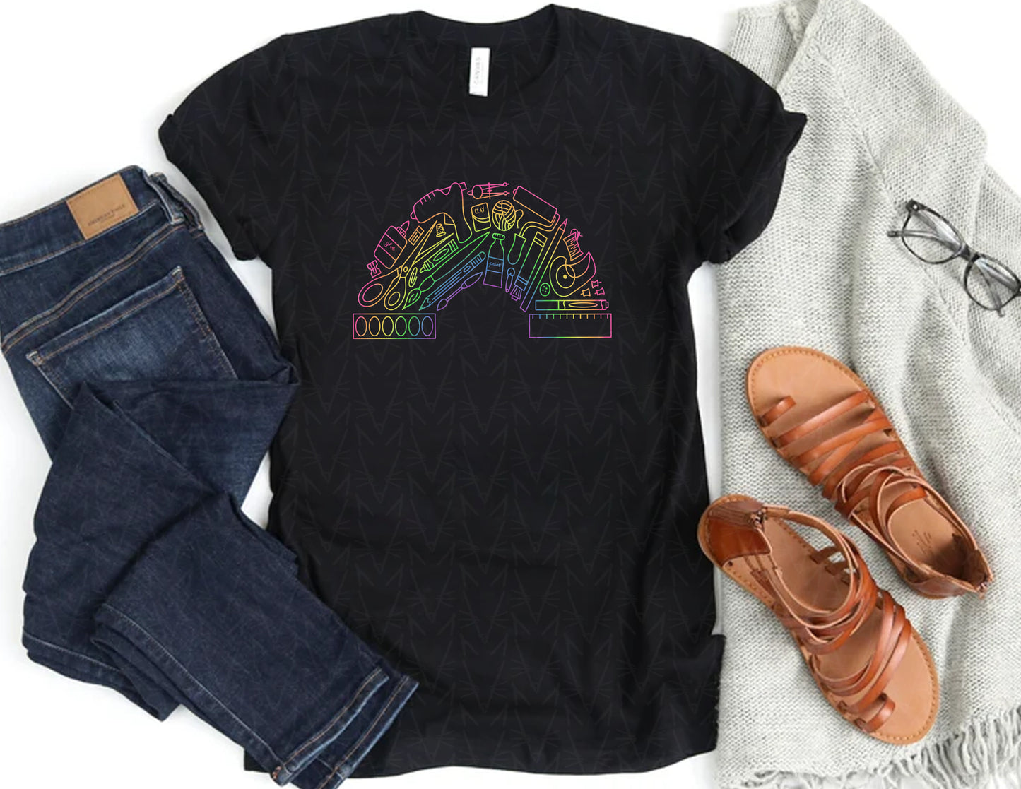 Create Your Own Rainbow Shirt (Full Color Graphic)