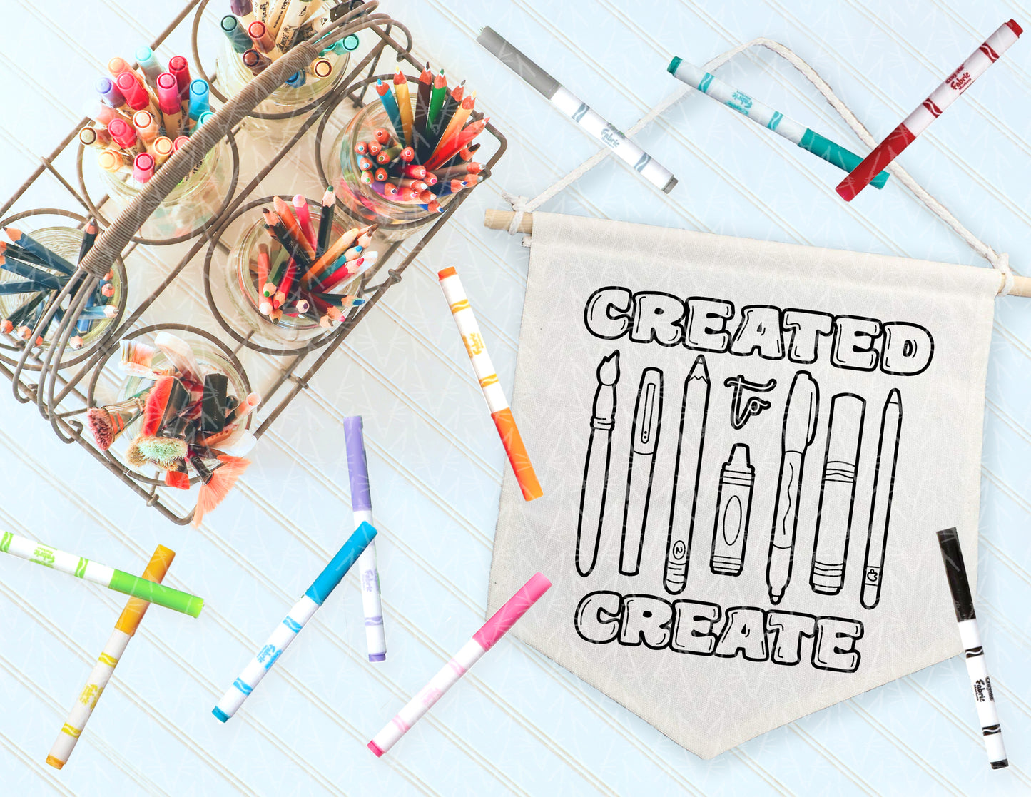 Created to Create Pennant Banner - CLOSET CLEANOUT SALE!