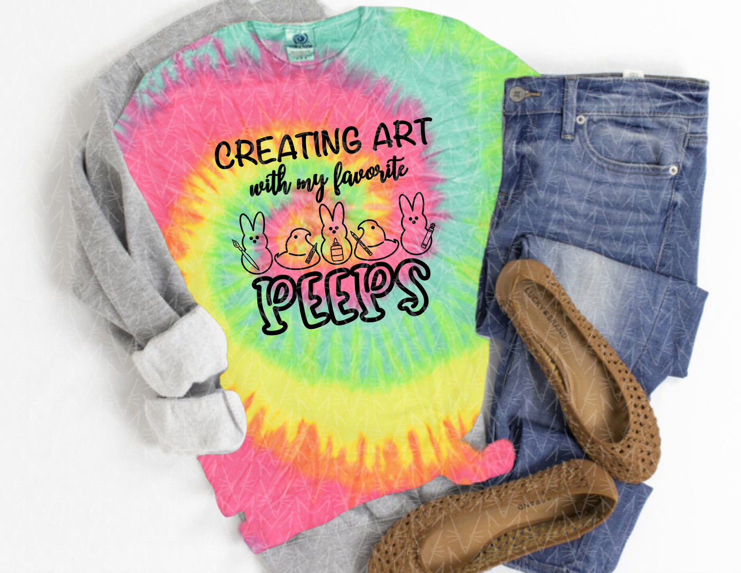 Creating Art with My Favorite Peeps Shirt