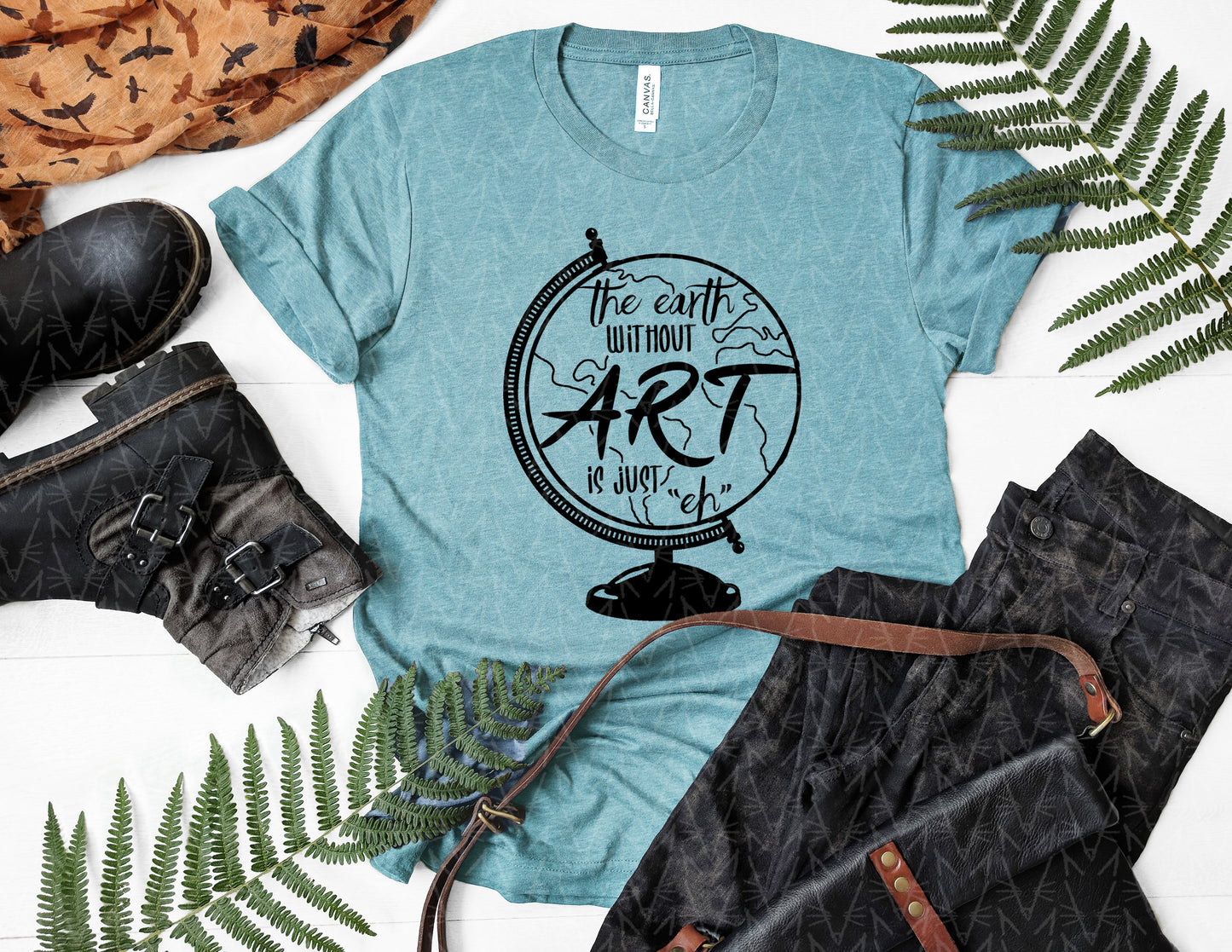 The Earth without Art is Just "Eh" Shirt (Black Graphic)