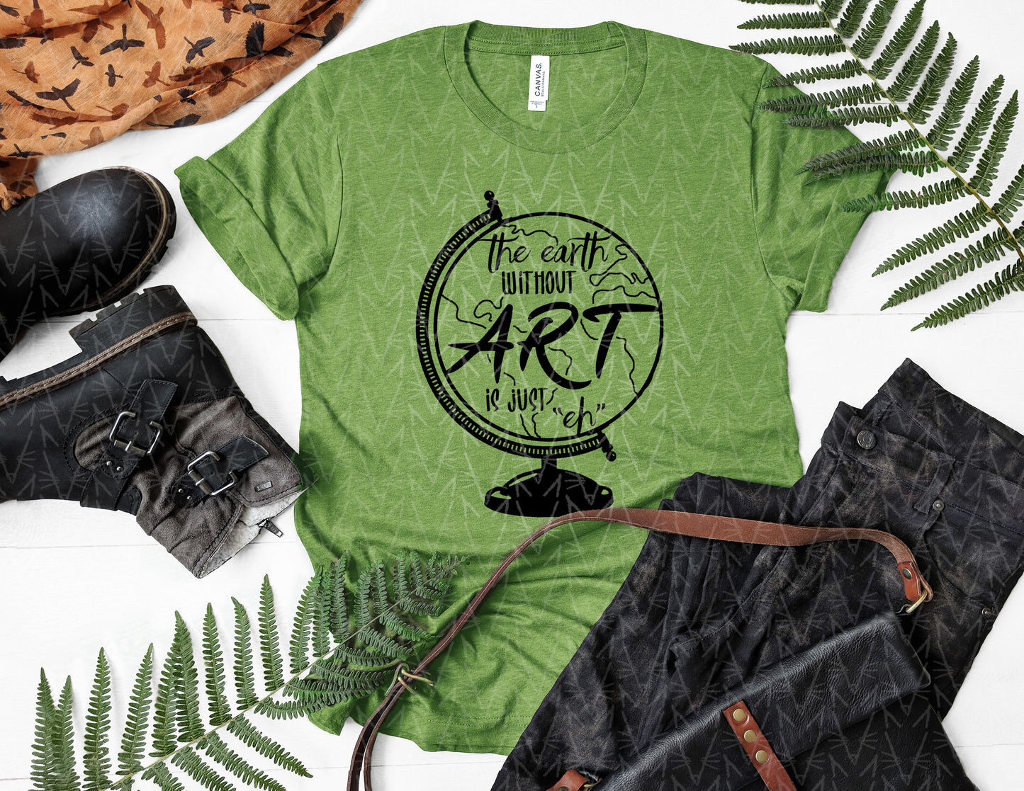 The Earth without Art is Just "Eh" Shirt (Black Graphic)