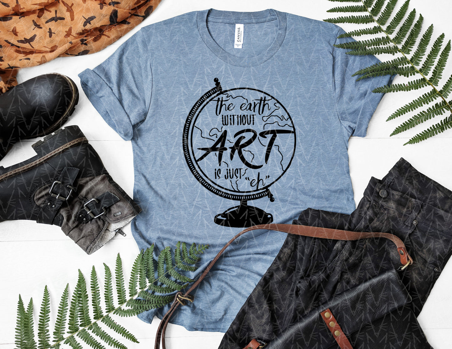 The Earth Without Art is Just "Eh" Shirt (Black Graphic)