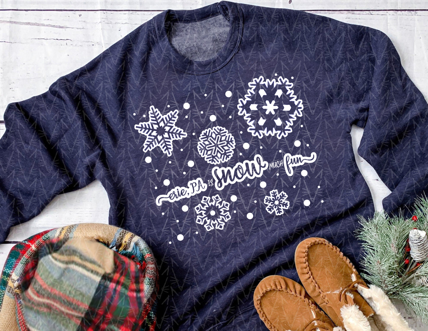 Erie is Snow Much Fun Sweatshirt