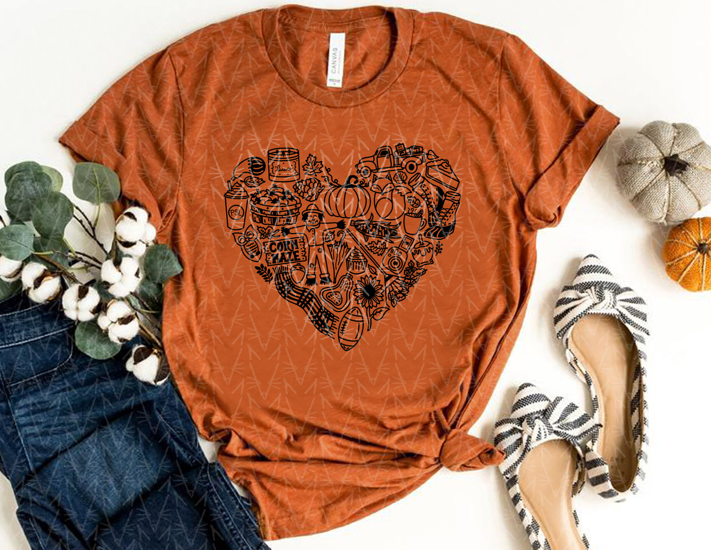 FALLing in Love with Autumn Shirt (Black Graphic)