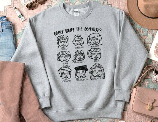 Female Artists Run the World Sweatshirt - Vol. 1