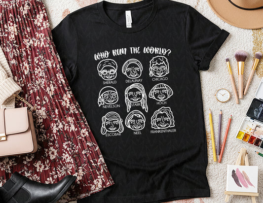 Female Artists Run the World - Vol. 2 (White Graphic)