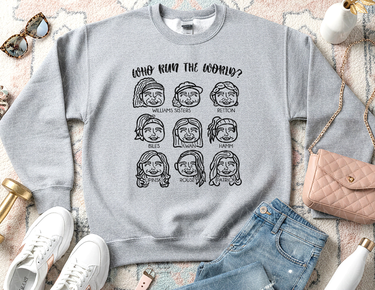 Female Athletes Run the World Sweatshirt - Vol. 1