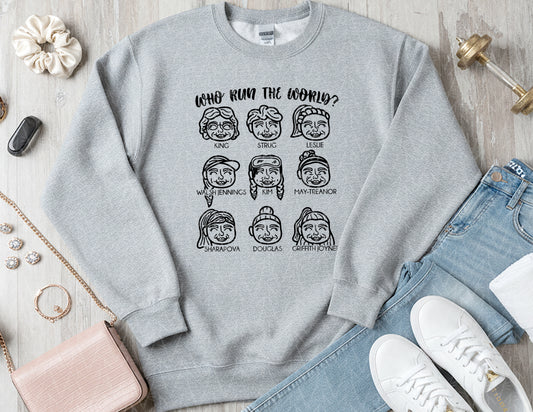 Female Athletes Run the World Sweatshirt - Vol. 2
