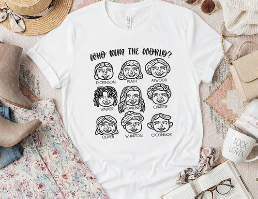 Female Authors Run the World - Vol. 2 (Black Graphic)
