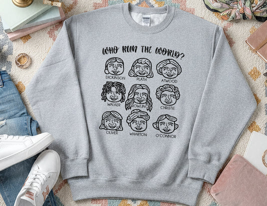 Female Authors Run the World Sweatshirt - Vol. 2