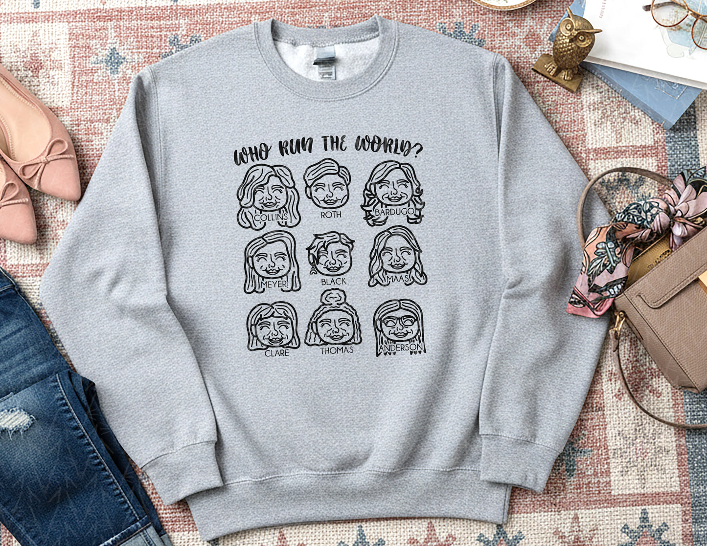 Female Authors Run the World Sweatshirt - Vol. 4