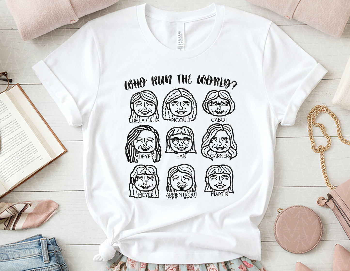 Female Authors Run the World - Vol. 5 (Black Graphic)