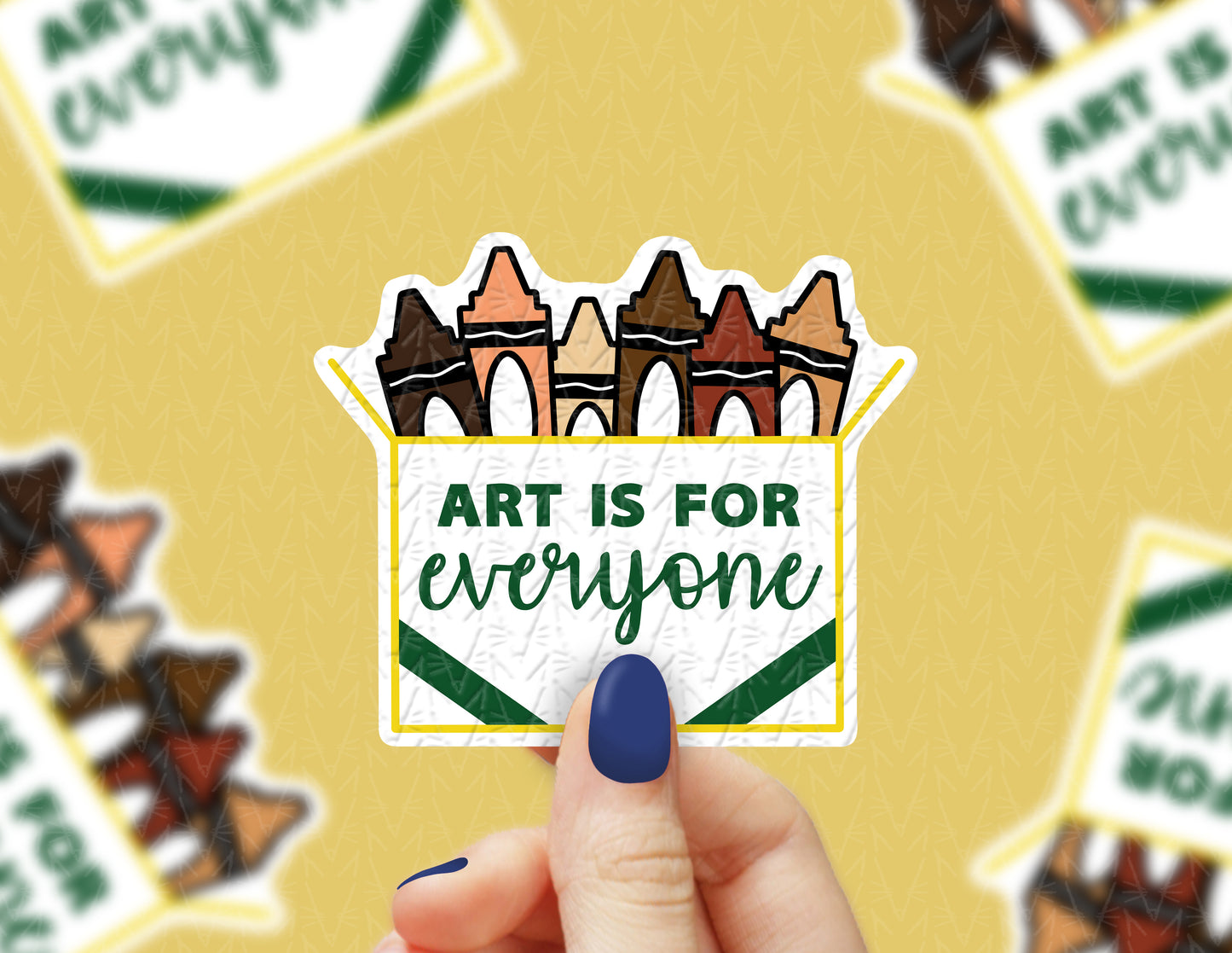 Art Is For Everyone Sticker