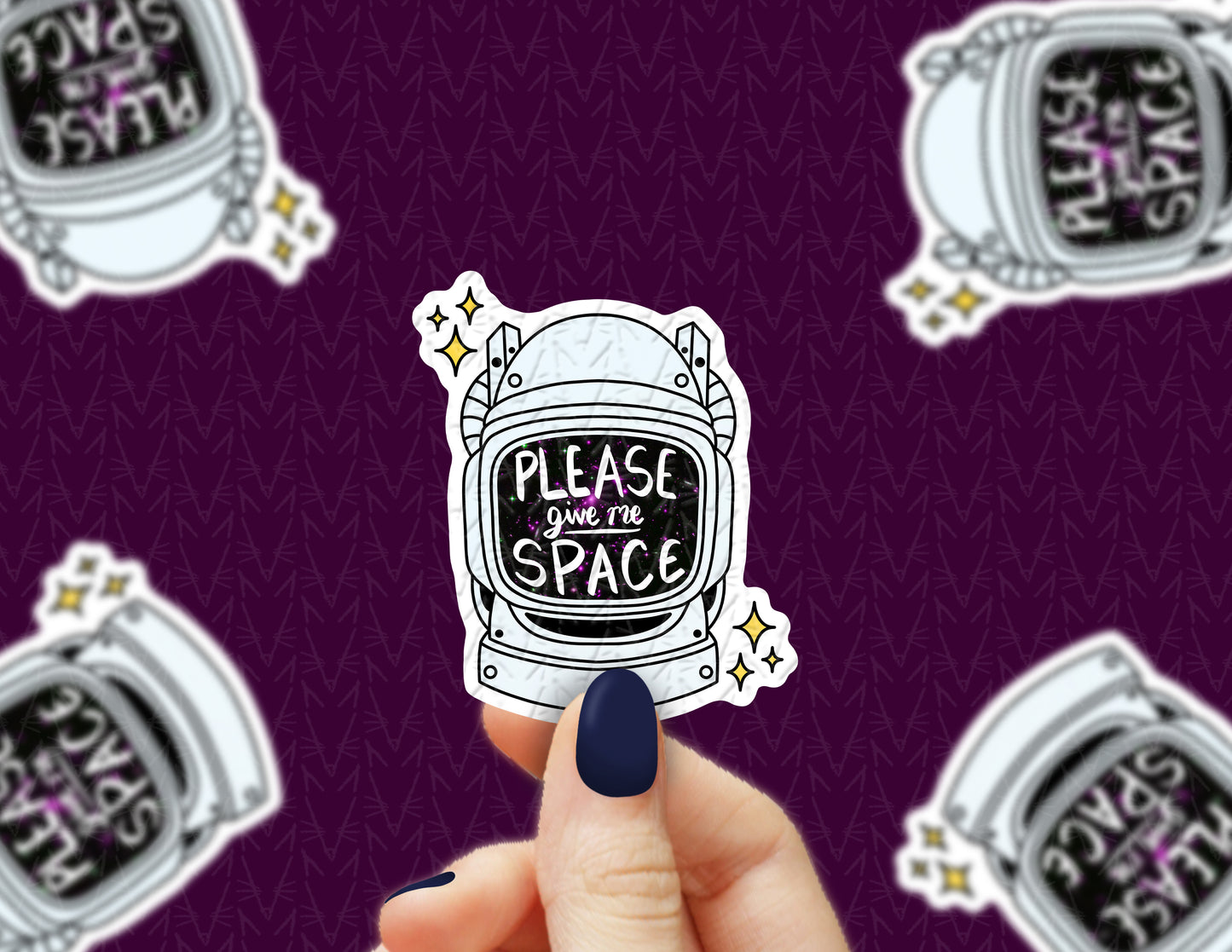 Please Give Me Space Sticker