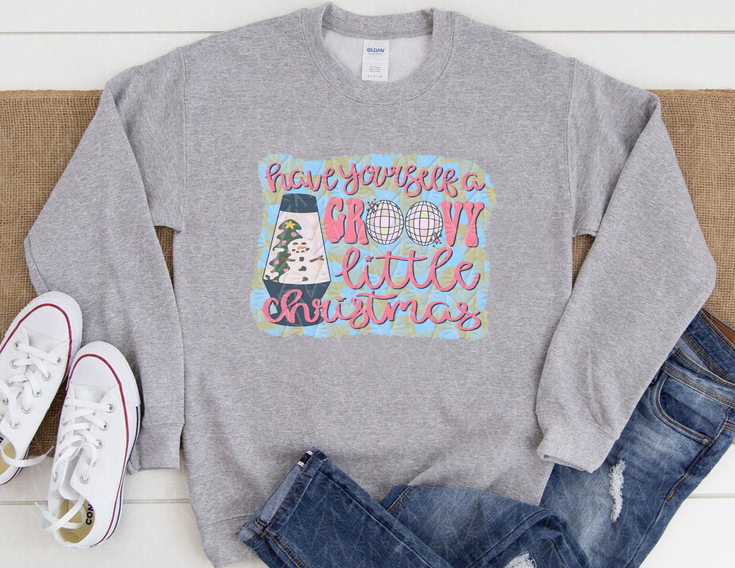 Have Yourself a Groovy Little Christmas Sweatshirt