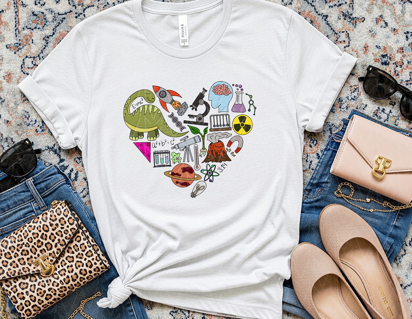 Scientific Myocardium Shirt (Full Color Graphic)