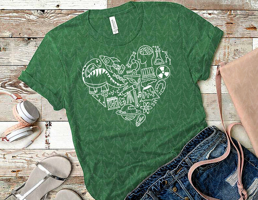 Scientific Myocardium Shirt (White Graphic) - CLOSET CLEANOUT SALE!