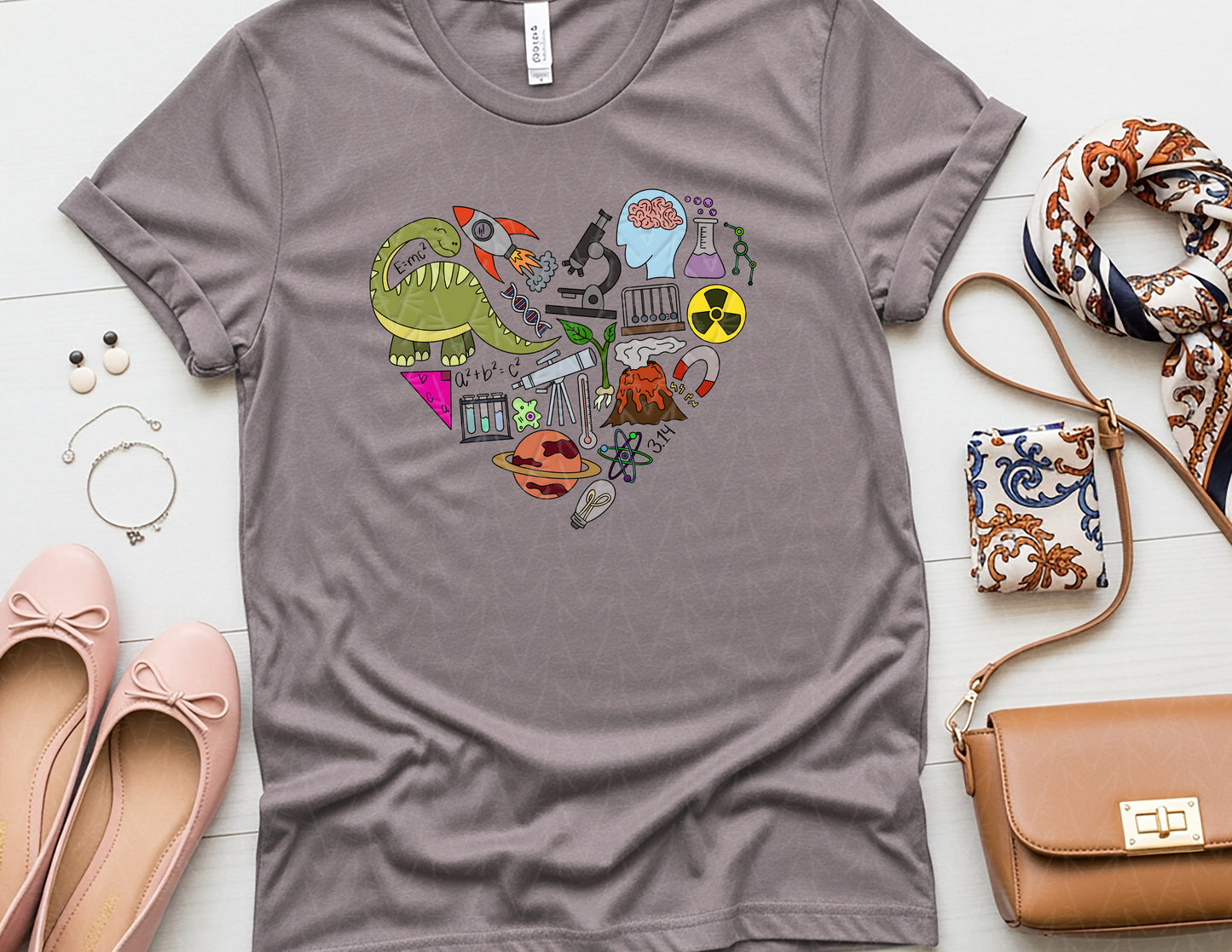 Scientific Myocardium Shirt (Full Color Graphic)