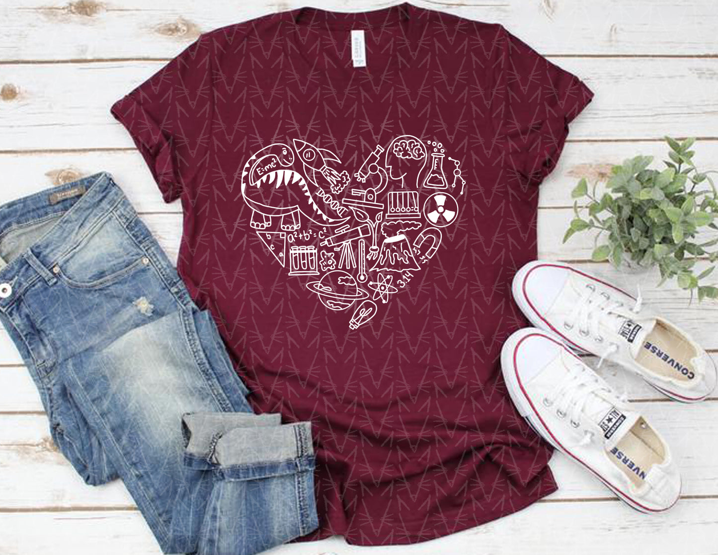 Scientific Myocardium Shirt (School Color Combo)