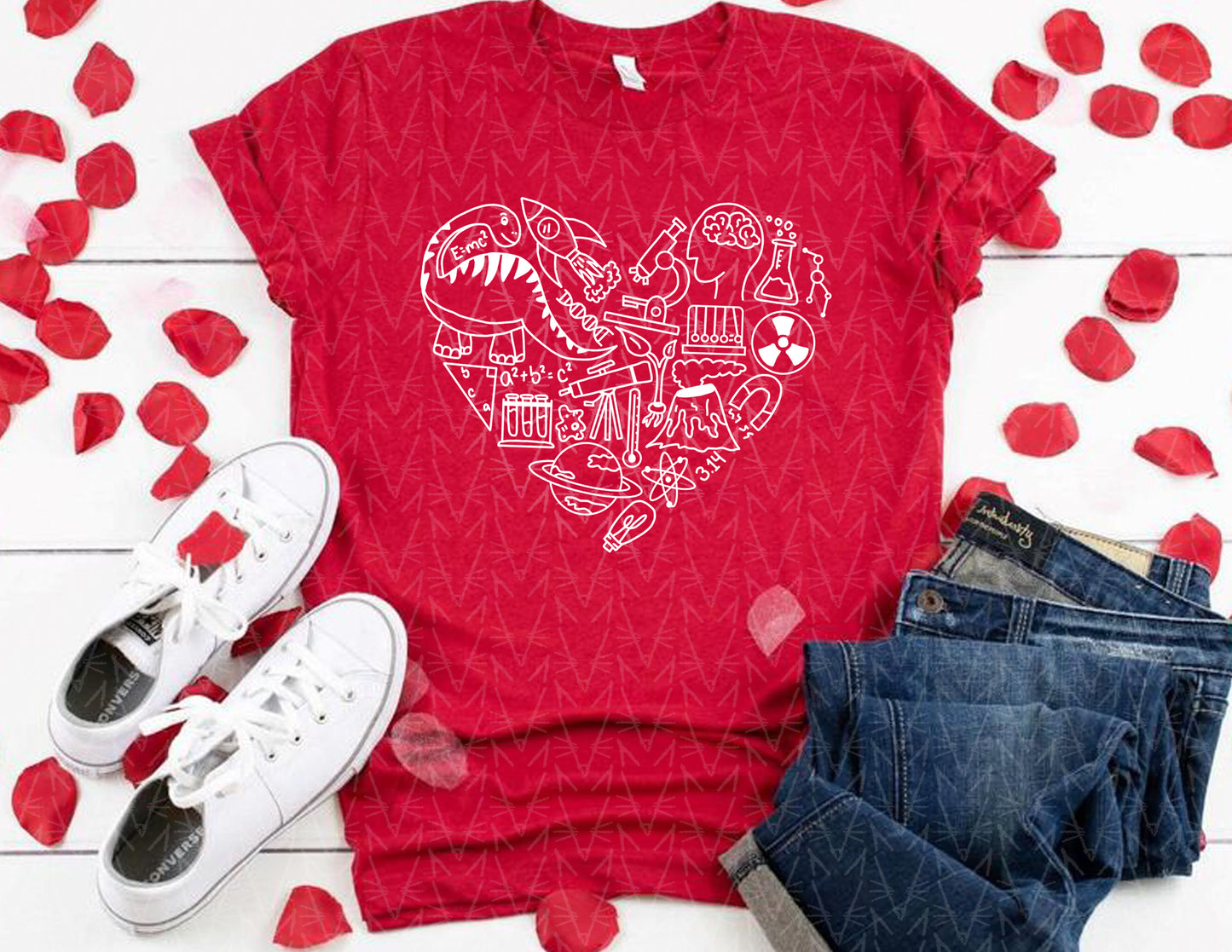 Scientific Myocardium Shirt (Valentine's Color Combo)