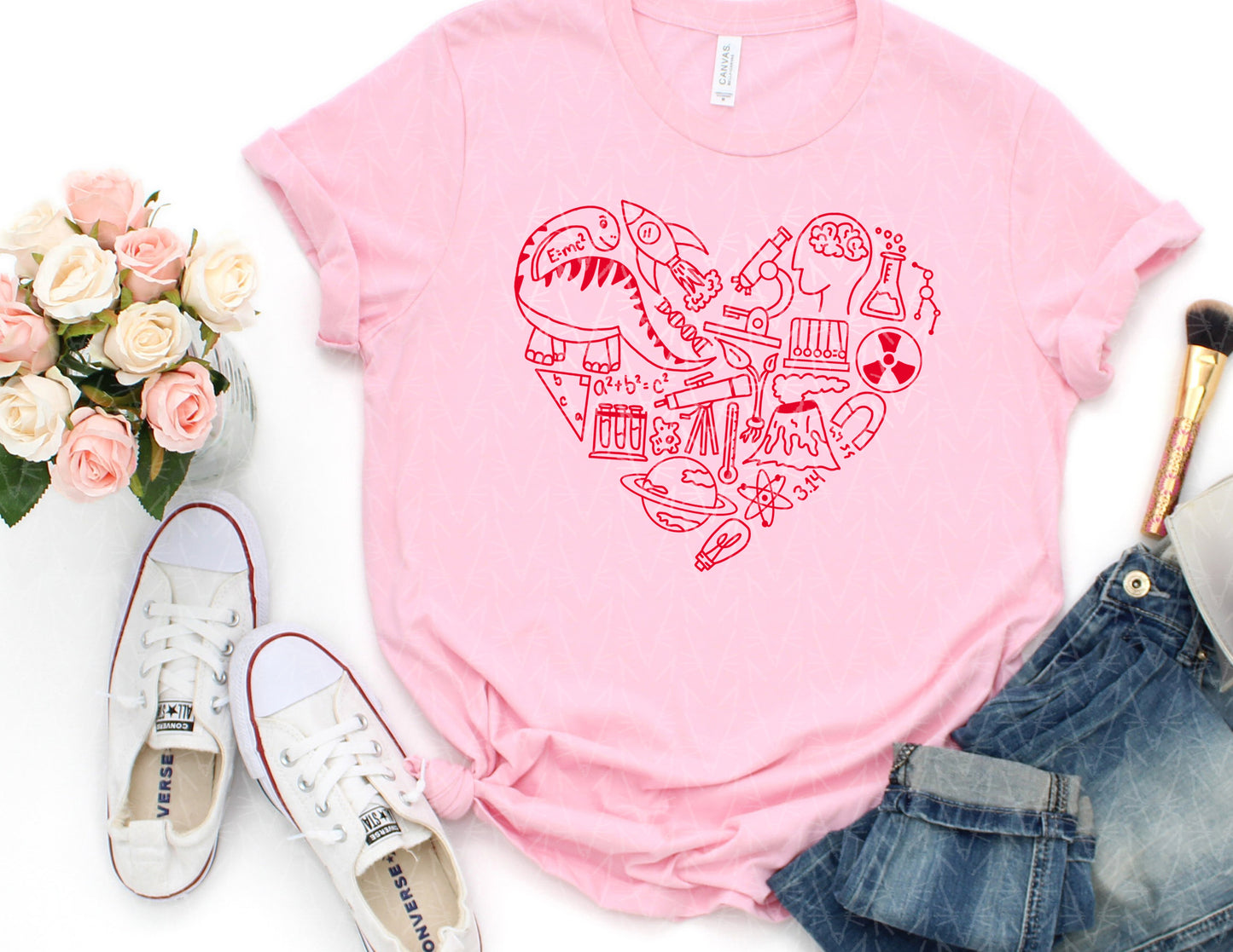 Scientific Myocardium Shirt (Valentine's Color Combo)