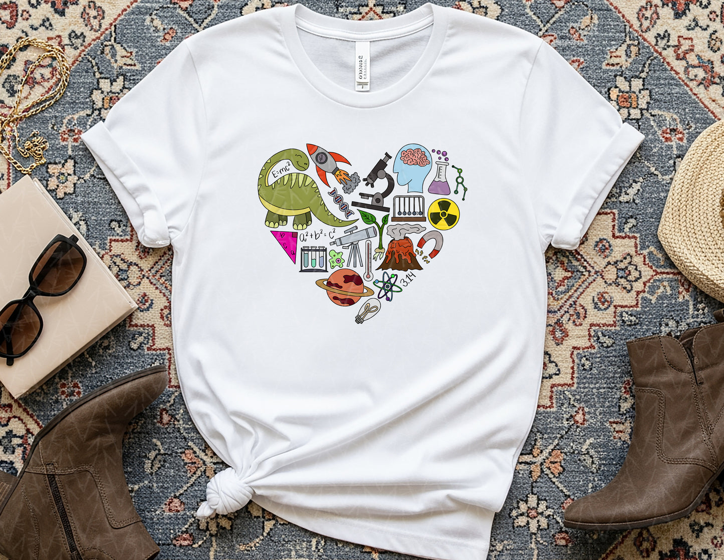 Scientific Myocardium Shirt (Full Color Graphic)