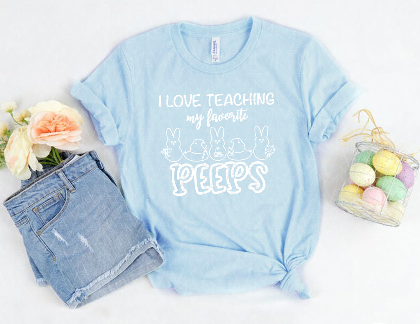 I Love Teaching My Favorite Peeps Shirt