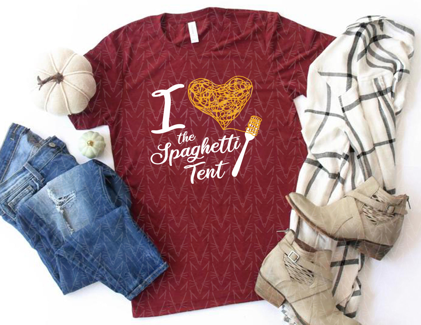 I Love the Spaghetti Tent Shirt