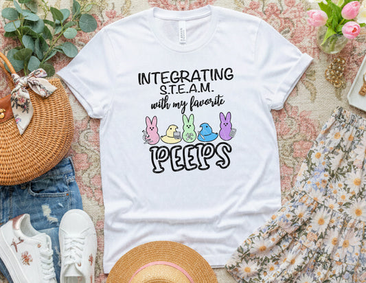 Integrating STEAM with My Favorite Peeps Shirt (Color Graphic)