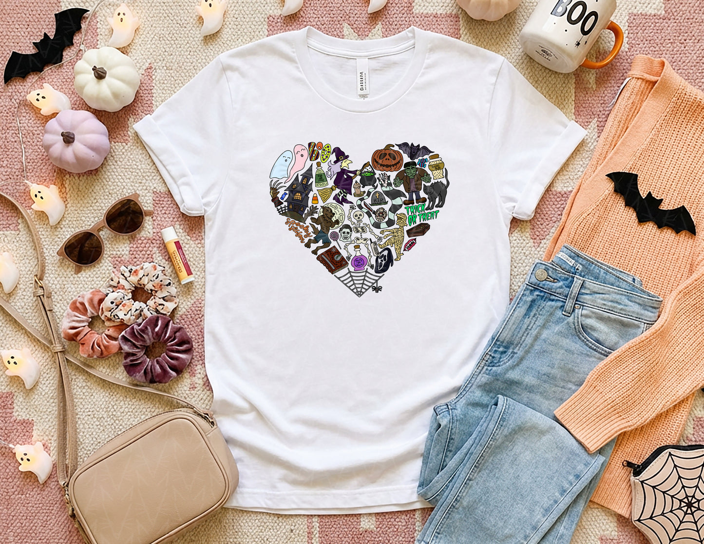 It's a Spooky Scary Kind of Love Shirt (Full Color Graphic)