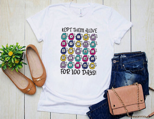 Kept Them Alive for 100 Days Shirt