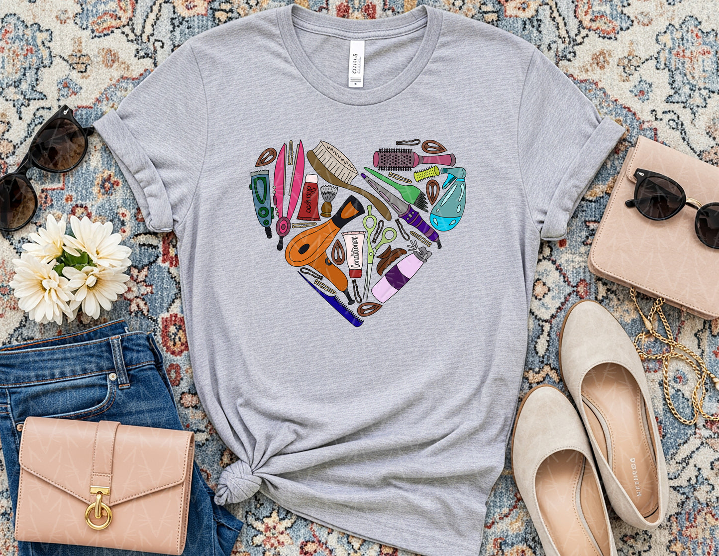 Love is in the Hair Shirt (Full Color Graphic)