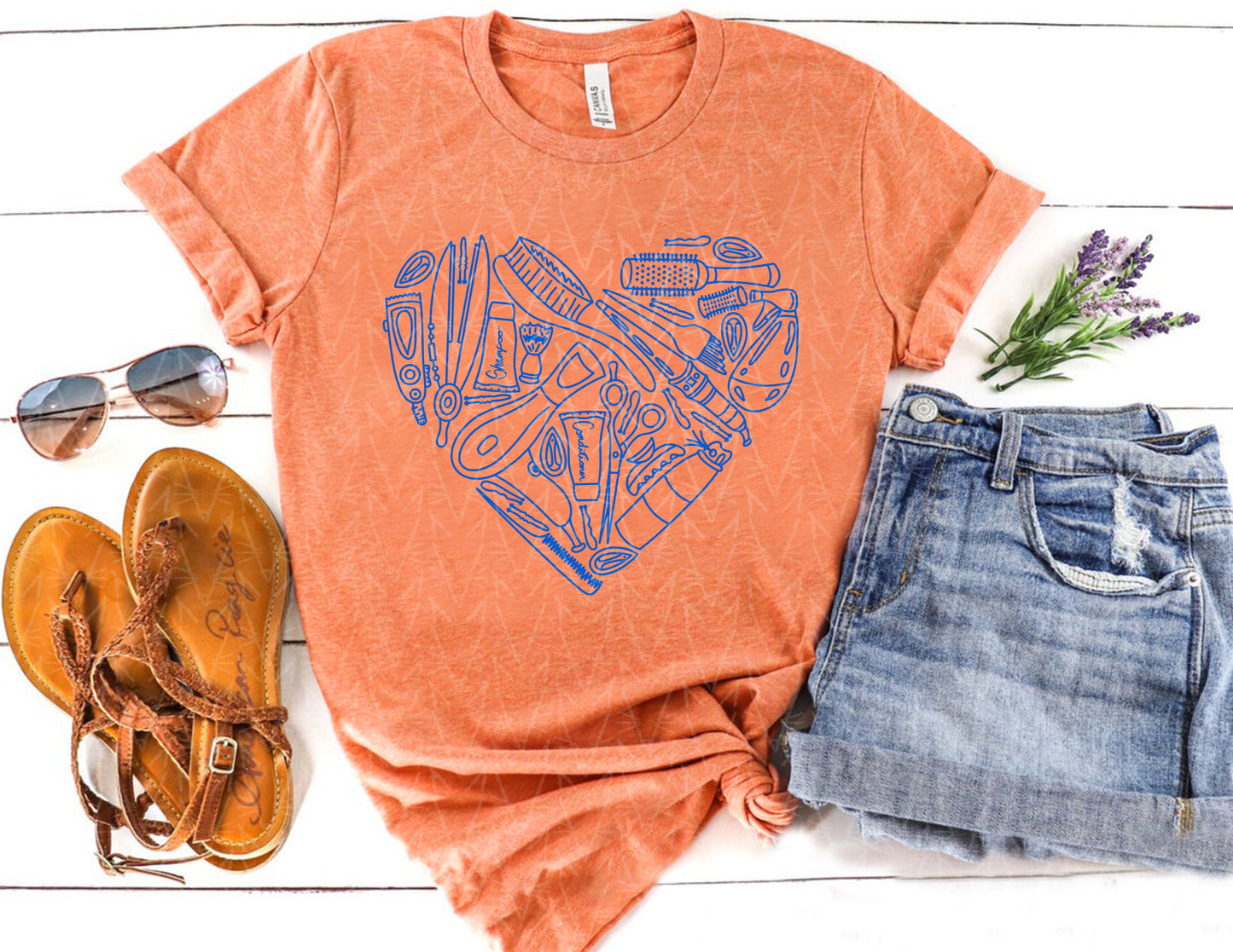 Love is in the Hair Shirt (Summer Color Combo)