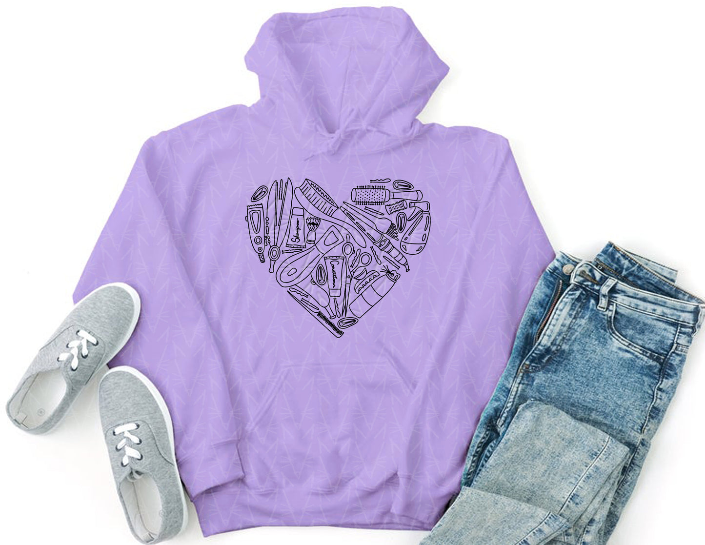 Love is in the Hair Hoodie