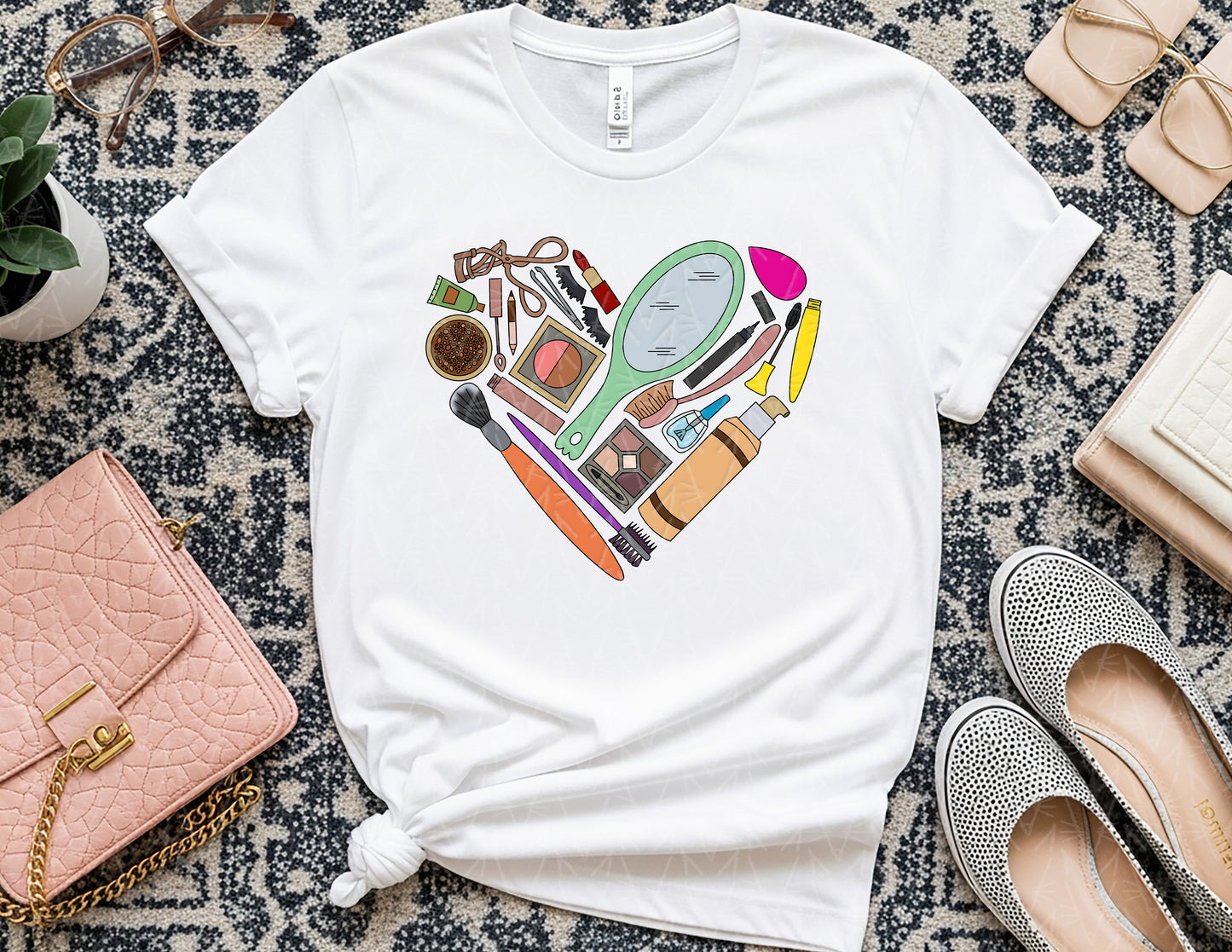 Makeup heARTIST Shirt (Full Color Graphic)