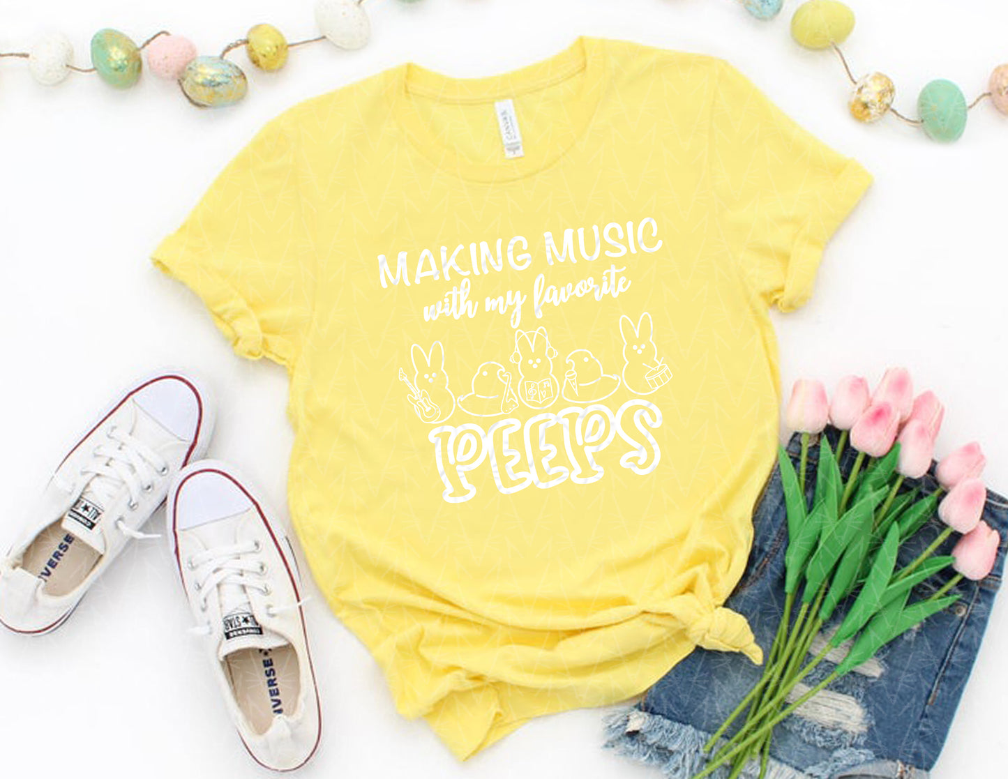 Making Music with My Favorite Peeps Shirt