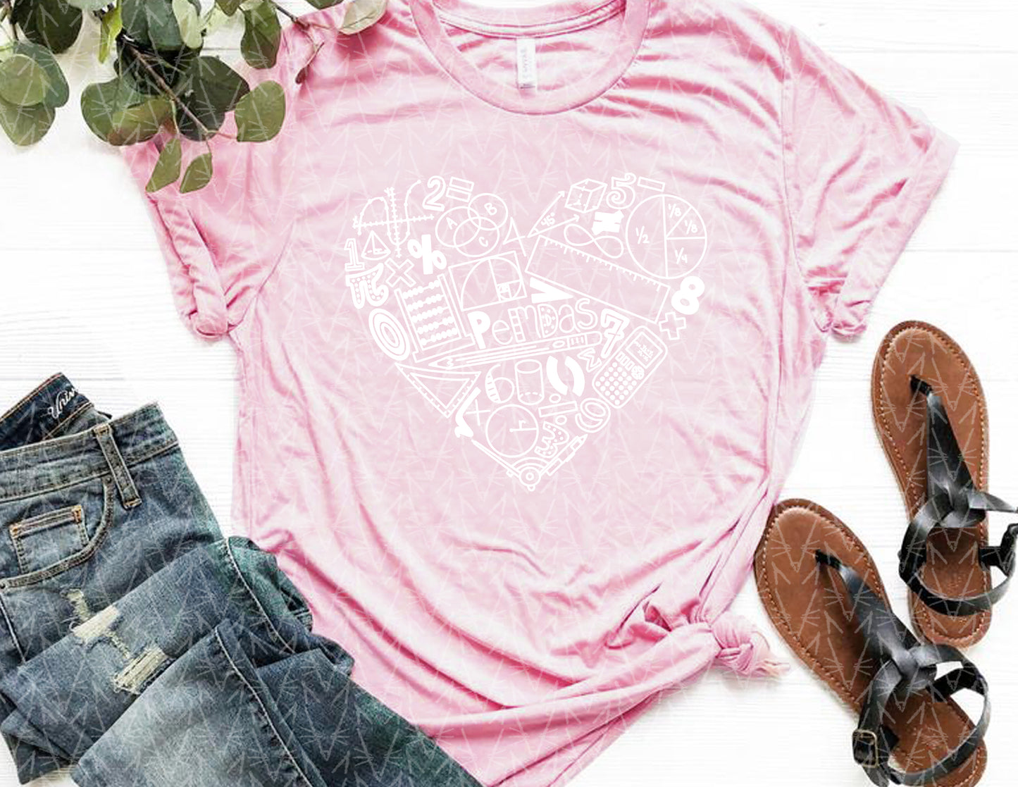 Add Some Love & Multiply It Shirt (Spring Color Combo)