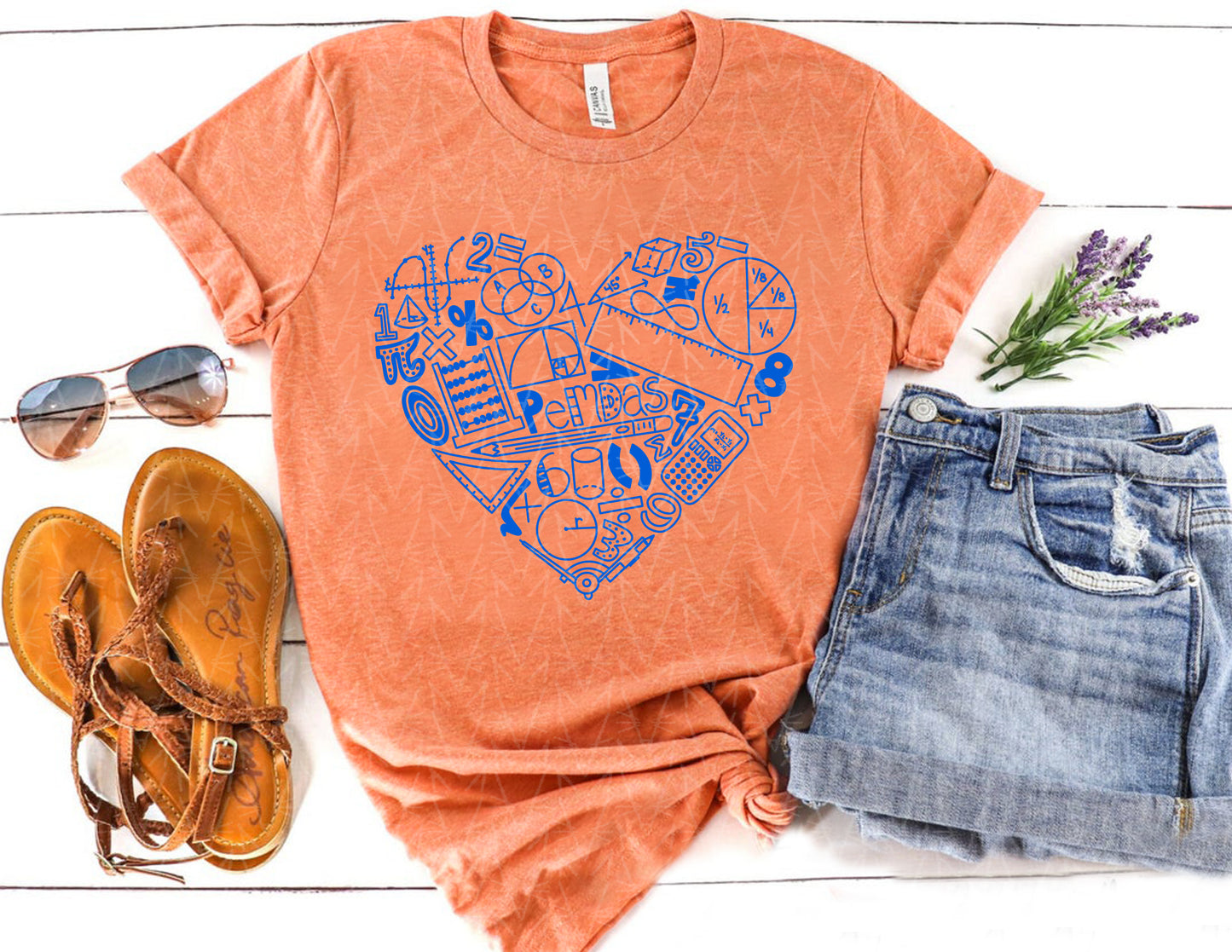 Add Some Love & Multiply It Shirt (Summer Color Combo)